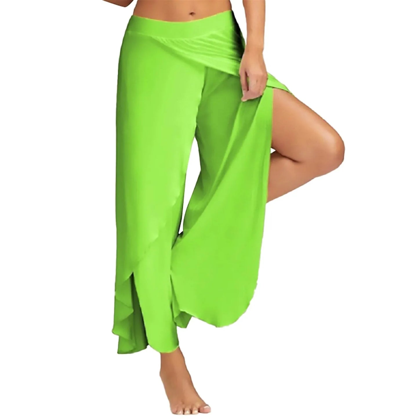 Yoga Broek Split Zacht ElastischSportbroek