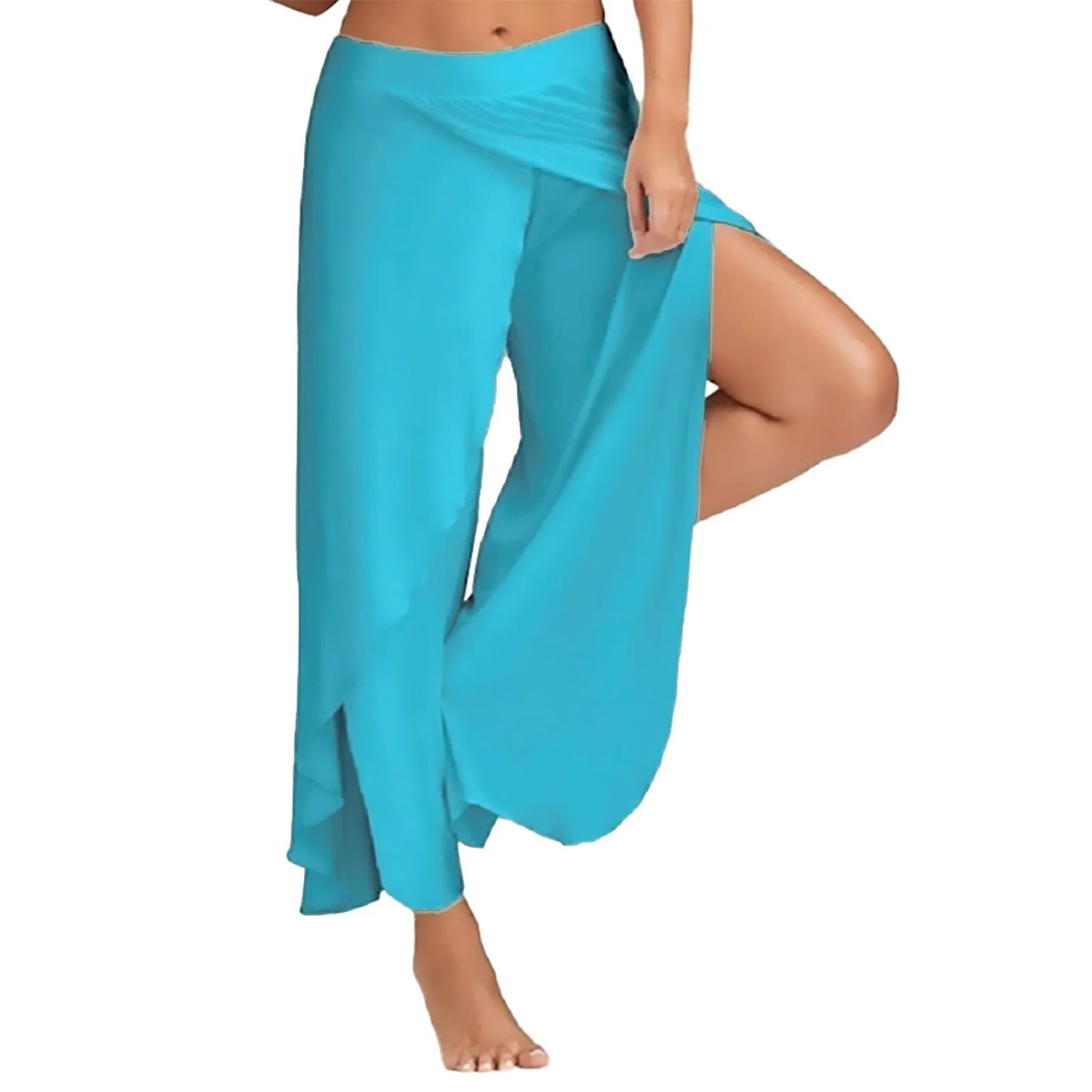 Yoga Broek Split Zacht ElastischSportbroek