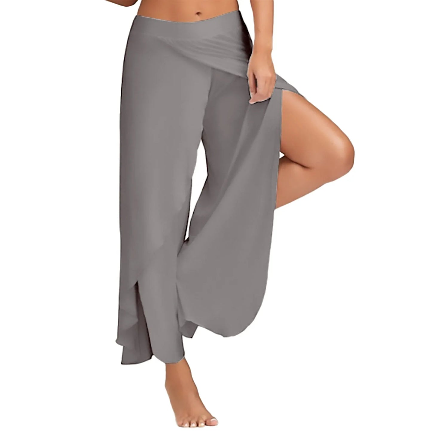 Yoga Broek Split Zacht ElastischSportbroek