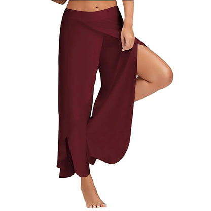 Yoga Broek Split Zacht ElastischSportbroek