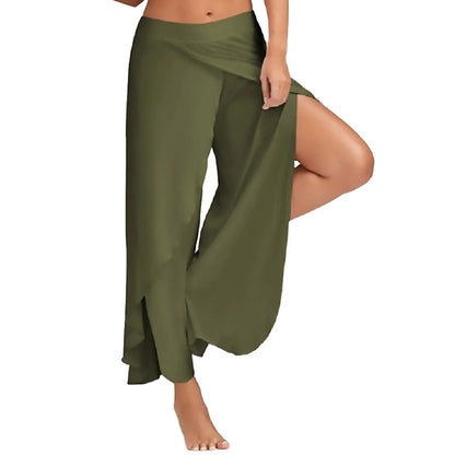 Yoga Broek Split Zacht ElastischSportbroek
