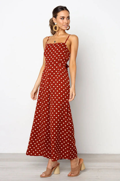 Mouwloze Jumpsuit voor Vrouwen Zomer Jurk Bodycon