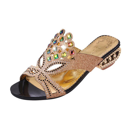 Strass Sandalen Zomer Glitter Dames Schoenen