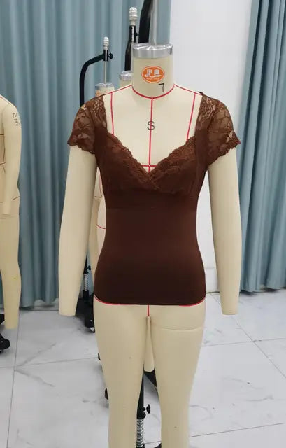 Korte Crop Top Y2K Stijl Zomerjurk - StudioMarella