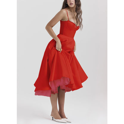 Vylara | Romantische Zomerjurk Dames met Hoog-Laag Rok 7