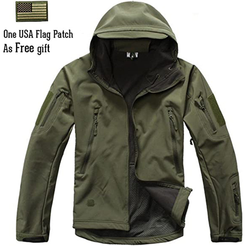 Waterdichte Softshell Jas Heren Outdoor Winddicht