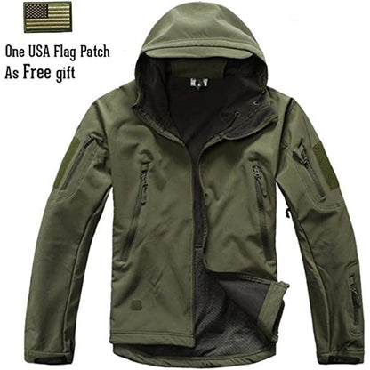 Waterdichte Softshell Jas Heren Outdoor Winddicht