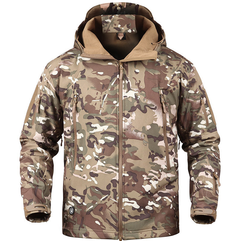 Waterdichte Softshell Jas Heren Outdoor Winddicht