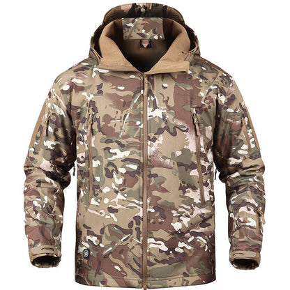 Waterdichte Softshell Jas Heren Outdoor Winddicht