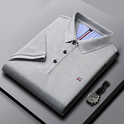 Heren Poloshirt Klassiek van Koos Comfortabel Katoen