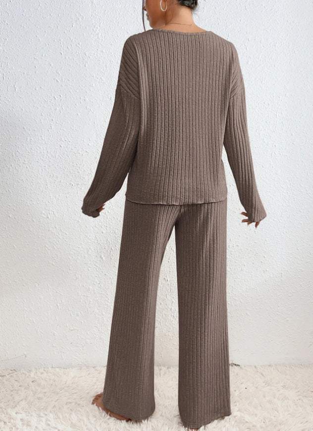 Gebreide Set 2-Delig voor Vrouw Warm en Luxe