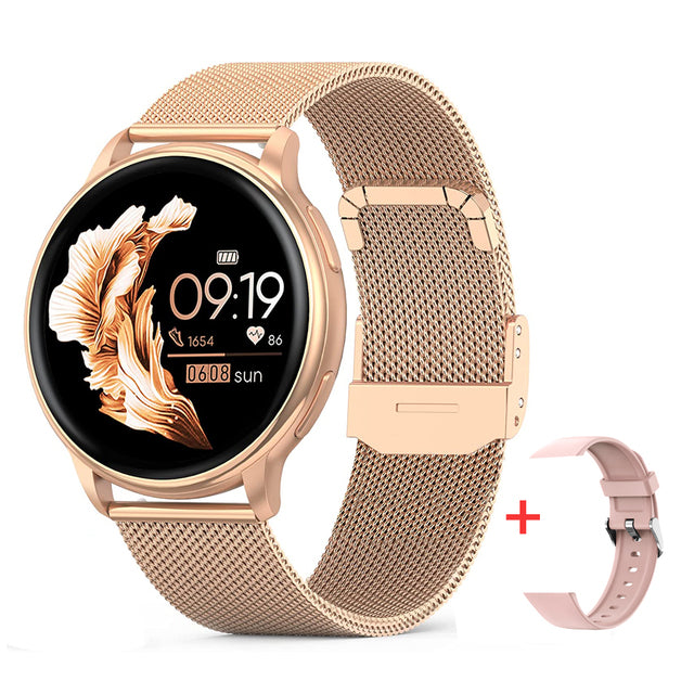 Digitaal Polshorloge met Gezondheidssensor Touchscreen Waterdicht IP68 Noodoproep 14 Dagen Batterij Smartwatch