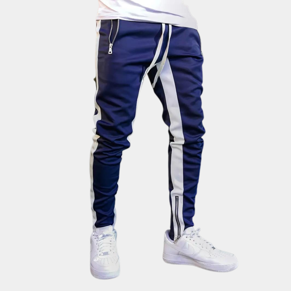 Heren Joggingbroek Elastisch Comfortabel met Zijslit