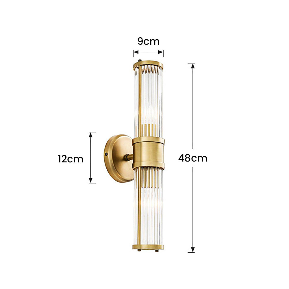 LED Wandlamp Gouden Elegantie Warm Licht Moderne Sfeerlamp 48cm