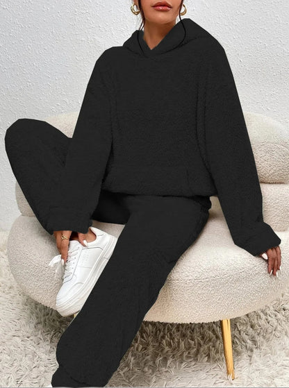 Dames Fleece Lounge Set Zacht en Comfortabel