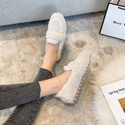 Vrouwen Pantoffels Warme Pluche Winter