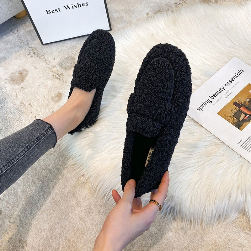 Vrouwen Pantoffels Warme Pluche Winter