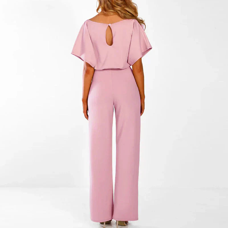 Dames Jumpsuit Wide Leg Elegante Zomerjurk