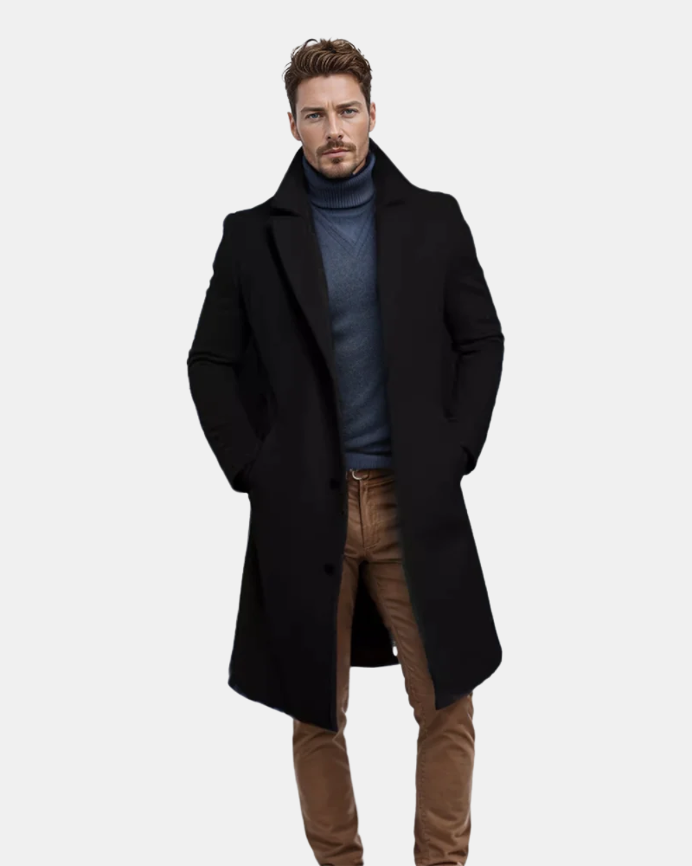 Heren Overjas Warm Waterdicht Winddicht Parka