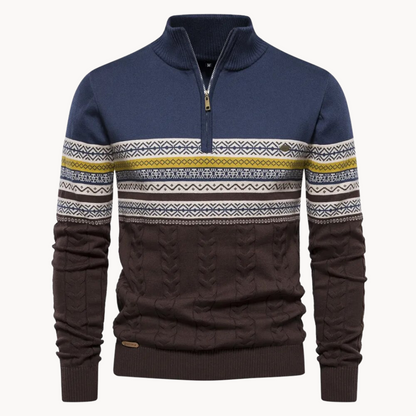 Merino Look Heren Trui Gebreid Warm en Comfortabel