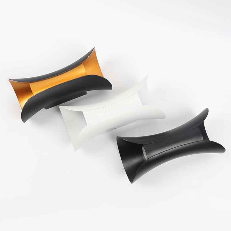Wandlamp Buiten Metaal Zwart Wit LED Modern Design Tuin Terras Ingang Gevel Sfeervol