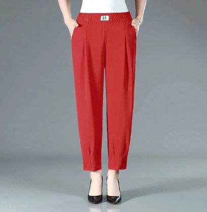 Vrouwelijke Broek Casual Comfortabel Dagelijks Dragen