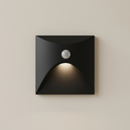 Sensor Wandlamp LED 3W Aluminium IP65 Bewegingsdetectie Buiten Binnen Verlichting