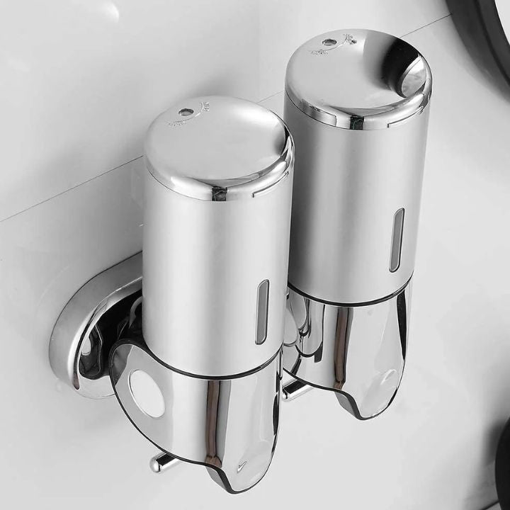 Wandmontage Zeepdispenser Roestvrijstaal Modern Design voor Badkamer en Keuken