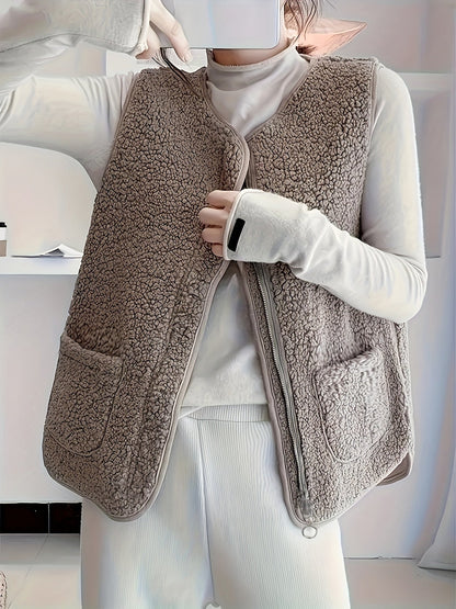 Dames Fleece Bodywarmer Zacht Warm Isolatie - StudioMarella