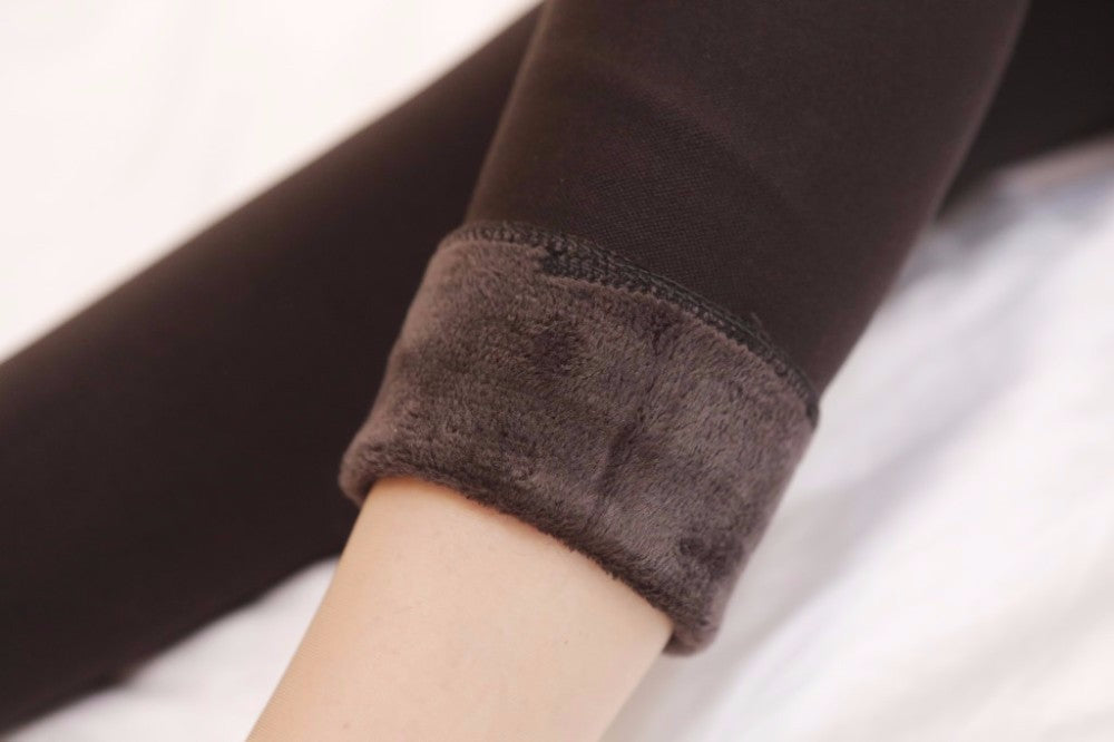 Dames Fleece Legging Warm en Zacht voor de Winter