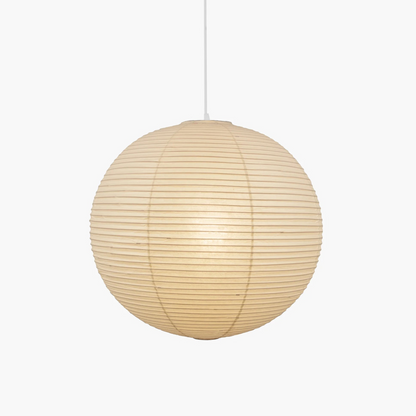 Japanse Mulberry Paper Hanglamp — Handgemaakte Washi Lampenkap Bol Sfeerverlichting