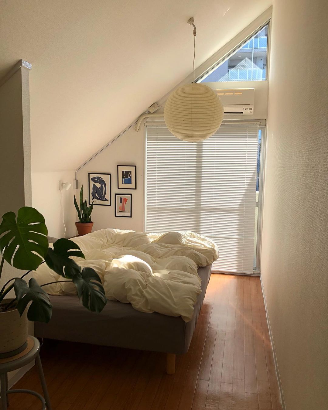 Japanse Mulberry Paper Hanglamp — Handgemaakte Washi Lampenkap Bol Sfeerverlichting