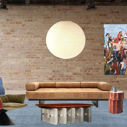 Japanse Mulberry Paper Hanglamp — Handgemaakte Washi Lampenkap Bol Sfeerverlichting
