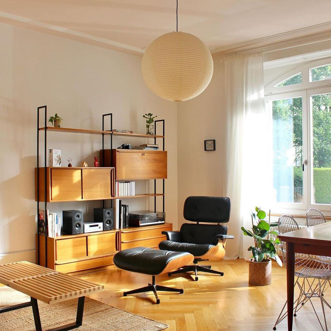 Japanse Mulberry Paper Hanglamp — Handgemaakte Washi Lampenkap Bol Sfeerverlichting