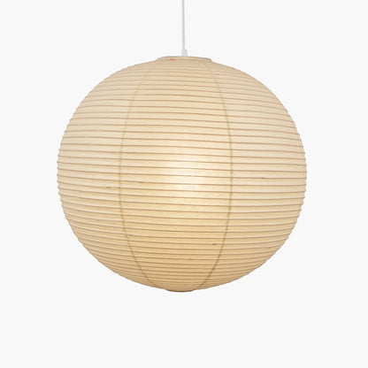 Japanse Mulberry Paper Hanglamp — Handgemaakte Washi Lampenkap Bol Sfeerverlichting