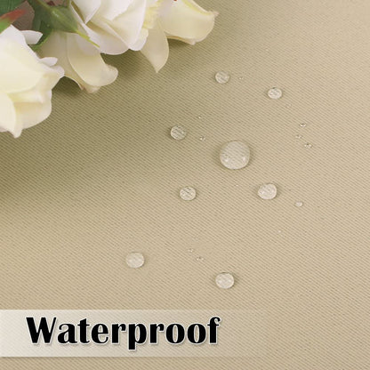 Waterdicht Outdoor Gordijn met Oogjes 1 Paneel – UV-Bescherming Terrasscherm Winddicht & Regenbestendig