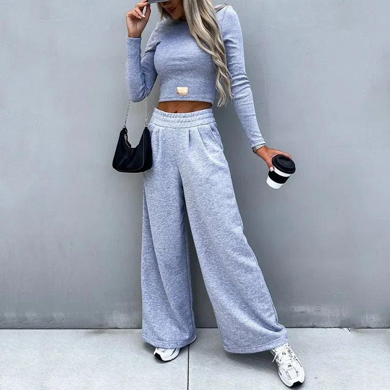 Vrouwelijke 2-Delige Set Casual Kleding