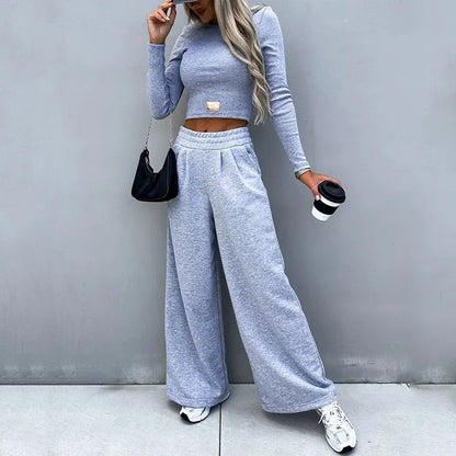 Vrouwelijke 2-Delige Set Casual Kleding