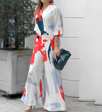 Dames Zomerjurk en Broek Set Stijlvol en Comfortabel - StudioMarella