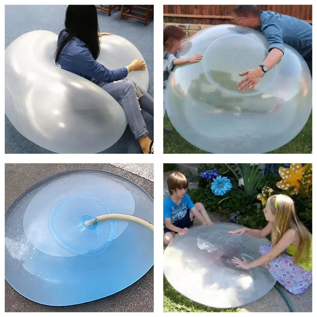Bubble Ball TPR BPA-vrij 70cm 120cm Tuin Speelbal Waterbal Springbal Buiten Binnen Kinderen Familie Zomer Speelgoed 122kg
