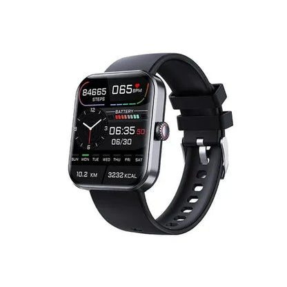 Slimme Multifunctionele Sporthorloge met Hartslagmeter en Slaaptracking - Zwart/Roze - Waterdicht Fitness Horloge voor Actieve Levensstijl