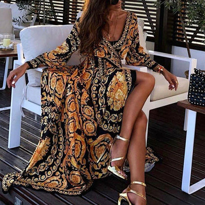 Wendy Dames Lange Jurk | Elegante Stof, Tijdloos Design 2