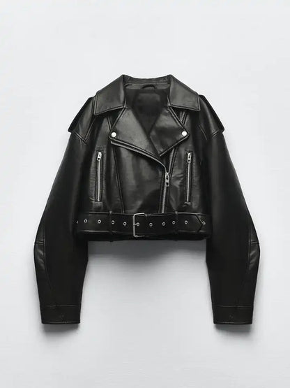 Wendy Zwart Leren Dames Jack | Hoogwaardig Leer, Tijdloos Design 3