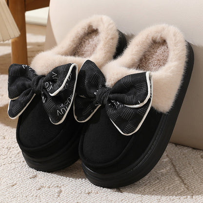 Wendy | Dames Pantoffels - Pluche Voering met Strikdetail, Comfortabel en Stijlvol 3
