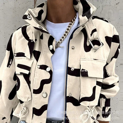 Lange Trenchcoat Heren Streetwear Stijlvolle Mantel
