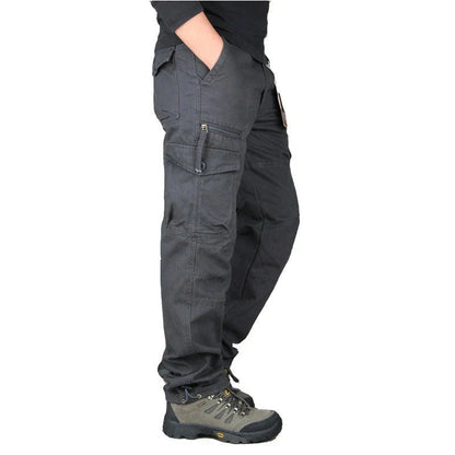 Heren Werkbroek Comfortabel met Opbergzakken en elastische Band - StudioMarella