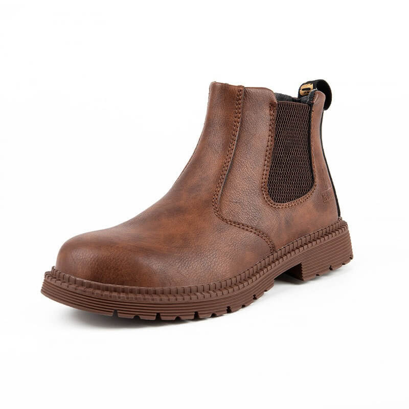 Werkschoenen Heren | Veiligheidsschoenen | Instapmodel met gripzool & stabiele bescherming