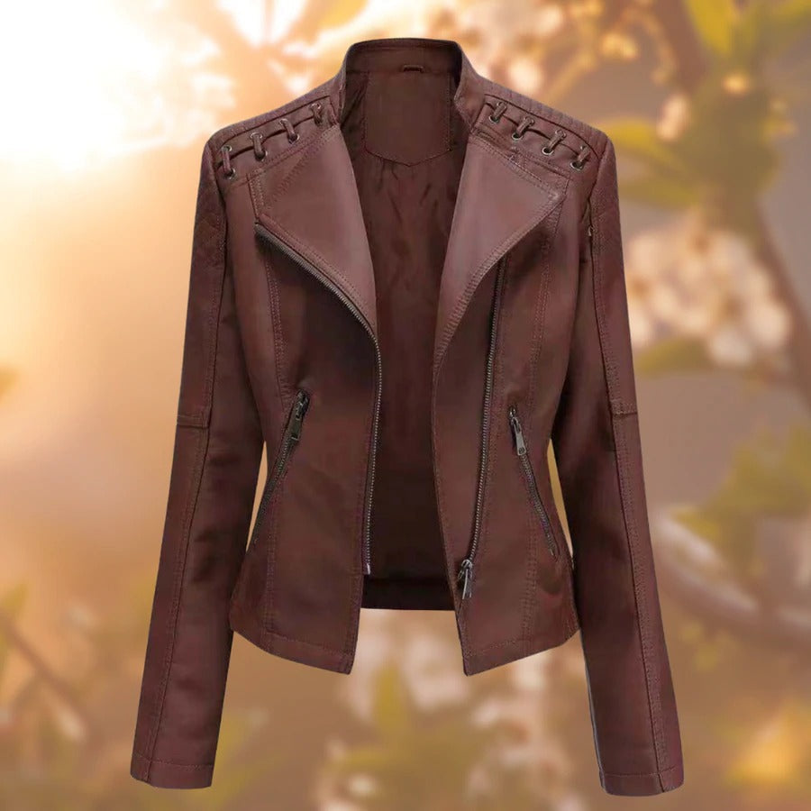 Leren Jas Dames Elegant en Stijlvol