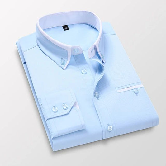 Katoenen Heren Overhemd Casual Relax Fit - StudioMarella