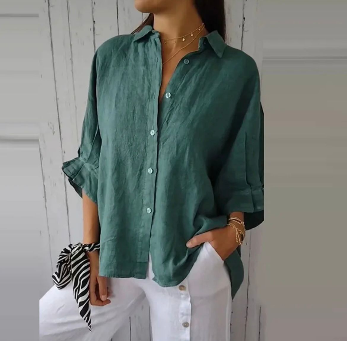 Vrouwelijke Blouse voor Werk en Feest Elegante Stijl